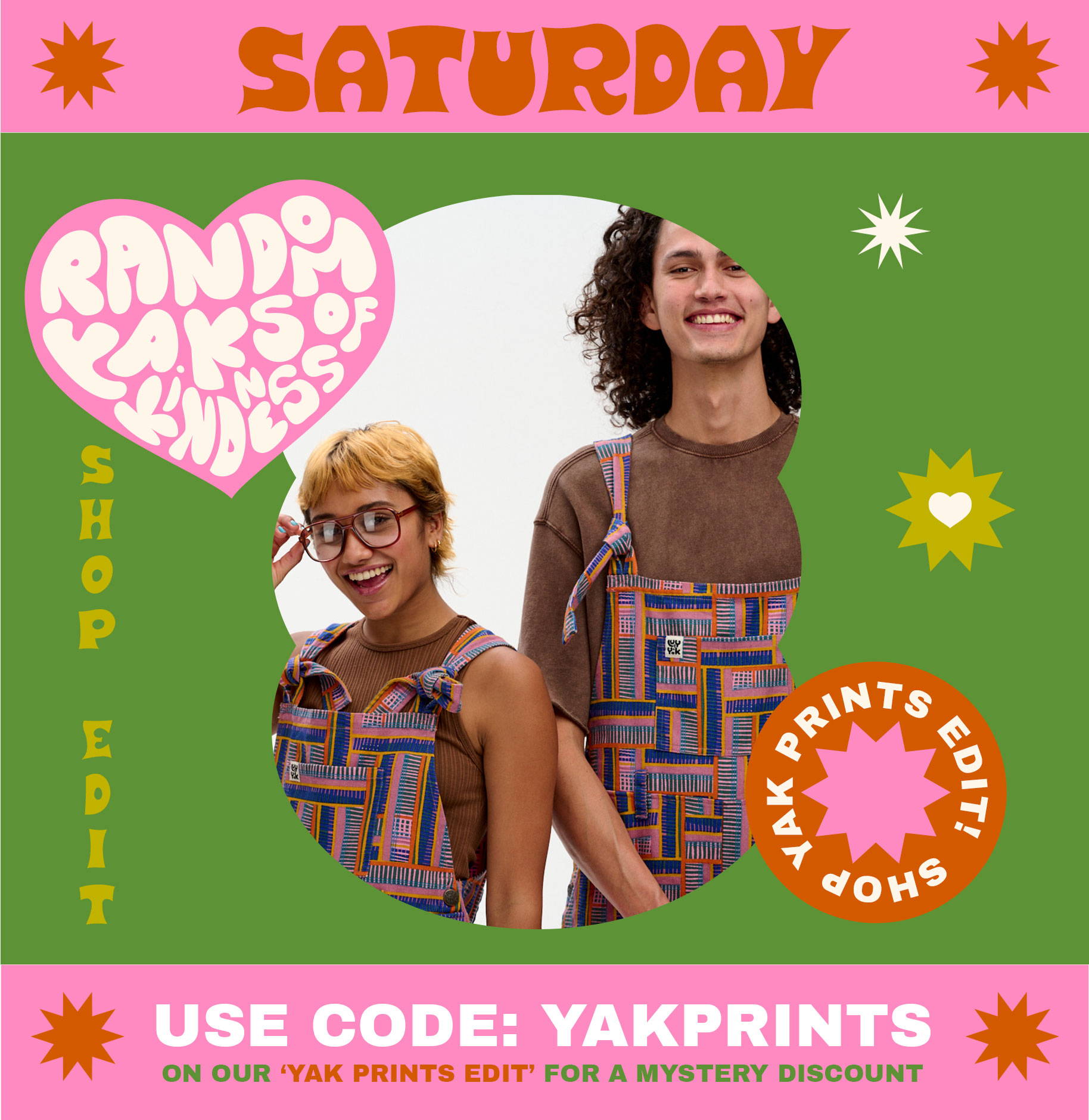 RANDOM YAKS OF KINDNESS Lucy & Yak